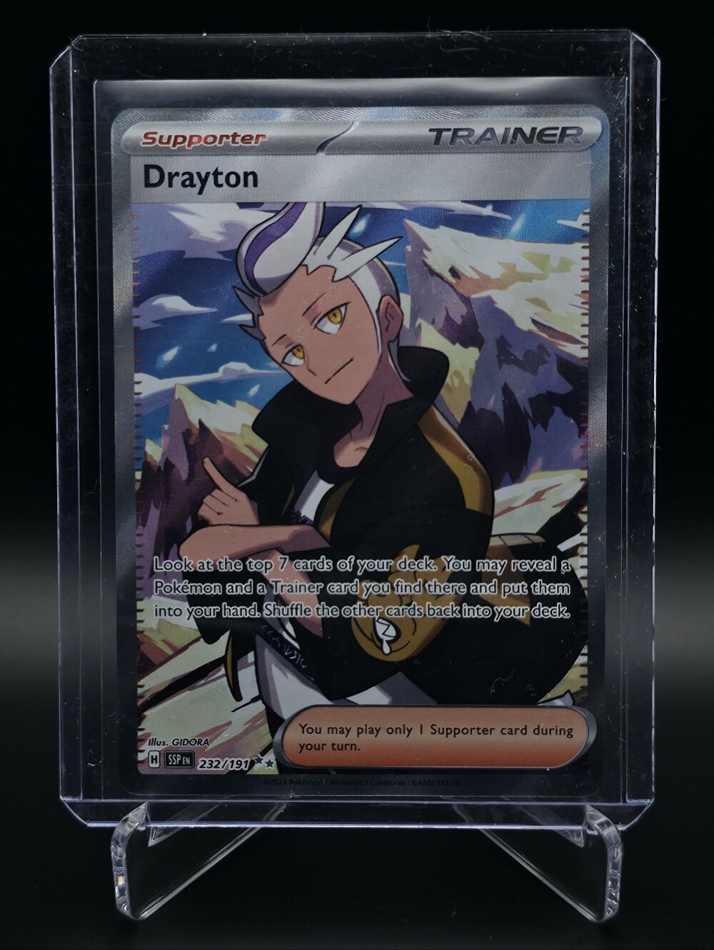Pokémon TCG - Drayton - Surging Sparks - Ultra Rare - 232/191